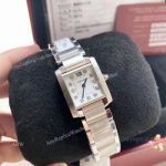 Copy Cartier Tank CC708177 Two Tone Rose Gold 25mm Watch 